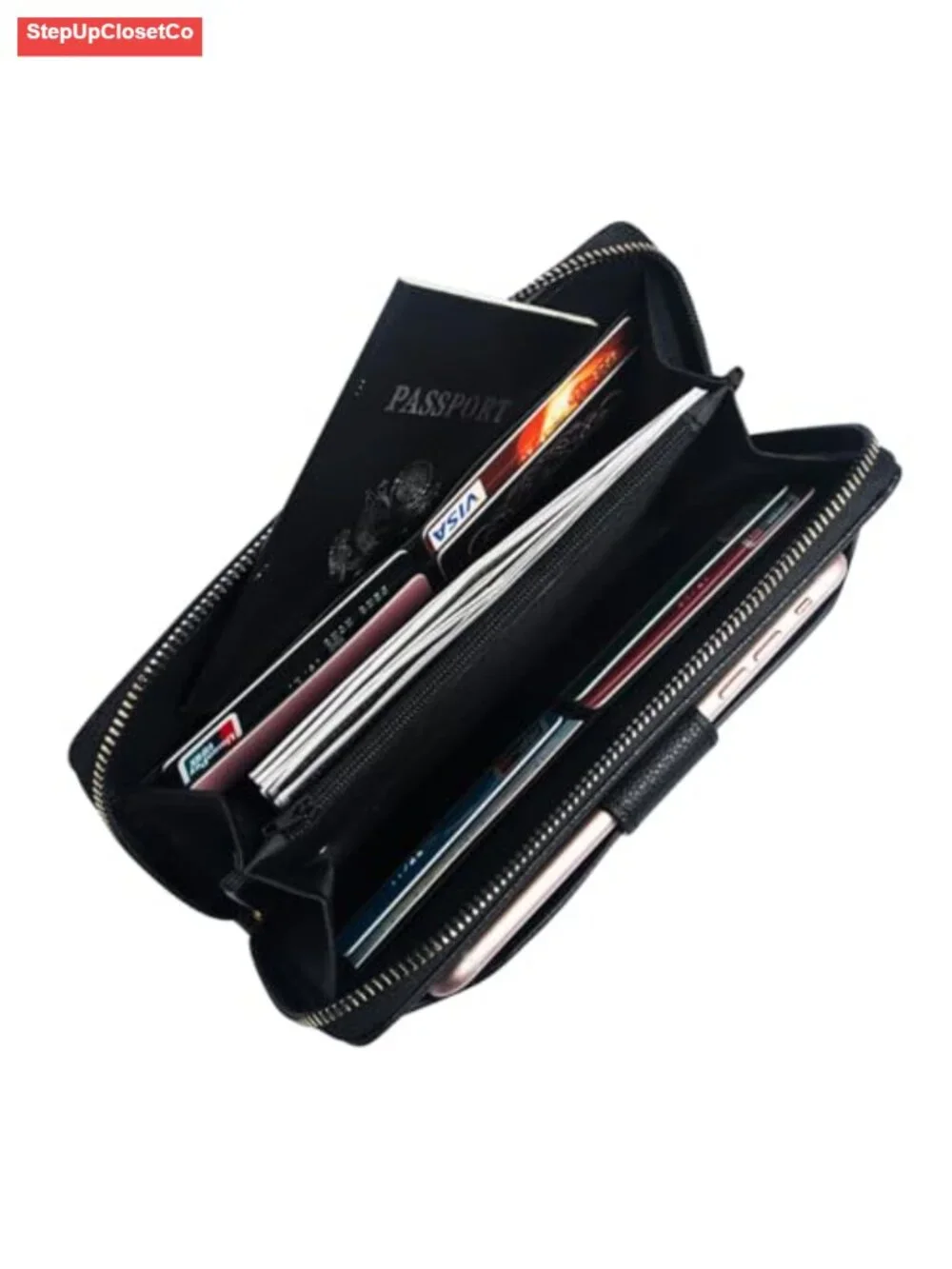 Heaye Women Wristlet Wallet with Cell Phone Holder RFID Blocking